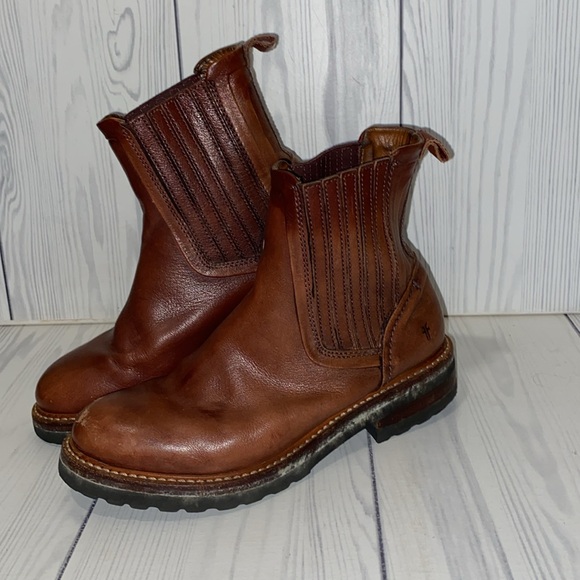 Frye Women's Ella Moto Chelsea Booties - Picture 2 of 7